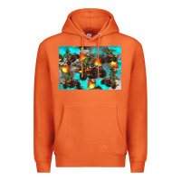 Carrot Dinosaur monster truck Premium Hoodie - Artiststas