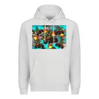 Dove Grey Dinosaur monster truck Premium Hoodie - Artiststas
