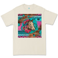 Bone floral horse Premium Tee - LillyAllenDesigns