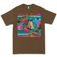 Cacao floral horse Premium Tee - LillyAllenDesigns