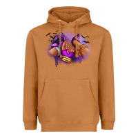 Meerkat Halloween sneaker and heel afro woman Heavyweight Hoodie - RanaPortraitStore