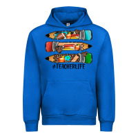 Cobalt #teacherlife pencils Urban Hoodie - JahusDesignShop
