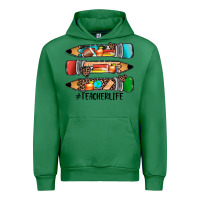 Emerald #teacherlife pencils Urban Hoodie - JahusDesignShop