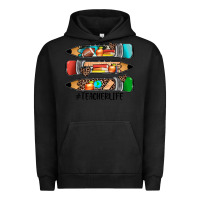 Pigment Black #teacherlife pencils Urban Hoodie - JahusDesignShop