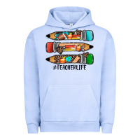 Pigment Grape Ice #teacherlife pencils Urban Hoodie - JahusDesignShop