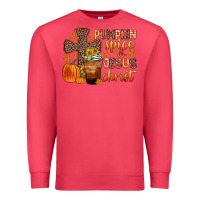Cardinal pumpkin spice and jesus christ Premium Sweatshirt - Zillion Design Studio