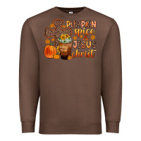 Chestnut pumpkin spice and jesus christ Premium Sweatshirt - Zillion Design Studio