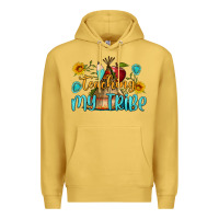 Antique Gold teaching my tribe Premium Hoodie - BundleAndBundleShop
