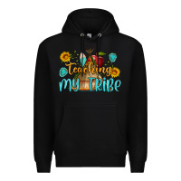 Black teaching my tribe Premium Hoodie - BundleAndBundleShop