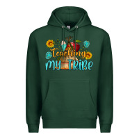 Sports Green teaching my tribe Premium Hoodie - BundleAndBundleShop
