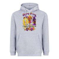 Heather Grey Hocus pocus i need coffee to focus Heavyweight Hoodie - RanaPortraitStore