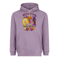 Lavender Hocus pocus i need coffee to focus Heavyweight Hoodie - RanaPortraitStore