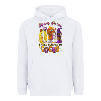 White Hocus pocus i need coffee to focus Heavyweight Hoodie - RanaPortraitStore