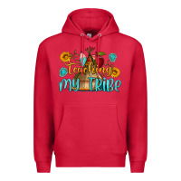 Cardinal teaching my tribe Premium Hoodie - BundleAndBundleShop