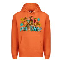 Carrot teaching my tribe Premium Hoodie - BundleAndBundleShop
