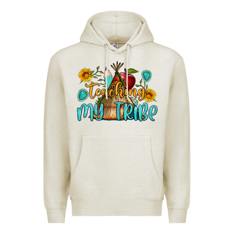 Teaching My Tribe Premium Hoodie by BundleAndBundleShop | Teevron