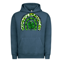 Pigment Midnight Navy St Patrick Rainbow Urban Hoodie - Jasminsmagicworld