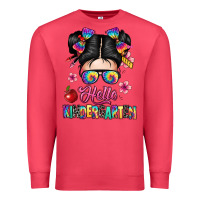 Cardinal hello kindergarten Premium Sweatshirt - texasbilliewilder