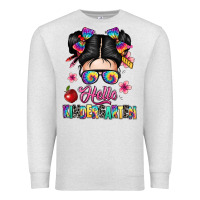 Oatmeal Heather hello kindergarten Premium Sweatshirt - texasbilliewilder