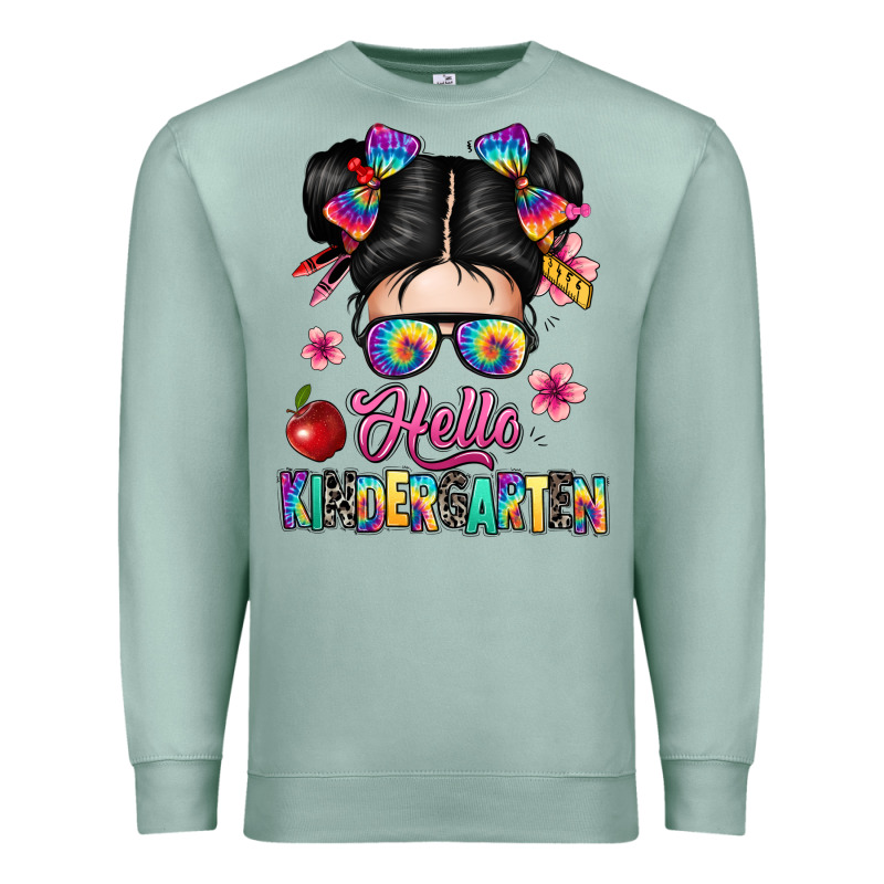 Hello Kindergarten Premium Sweatshirt by texasbilliewilder | Teevron