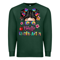 Sports Green hello kindergarten Premium Sweatshirt - texasbilliewilder