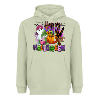 Matcha Happy Halloween Heavyweight Hoodie - RanaPortraitStore