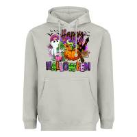 Moon Dust Happy Halloween Heavyweight Hoodie - RanaPortraitStore