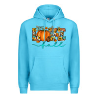 Ocean Blue love fall love Premium Hoodie - Artiststas