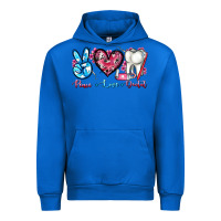 Cobalt peace love dental Urban Hoodie - AdoDesignShop