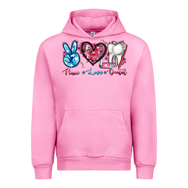 Peace Love Dental Urban Hoodie by AdoDesignShop | Teevron