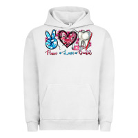 Pigment Lunar Rock peace love dental Urban Hoodie - AdoDesignShop