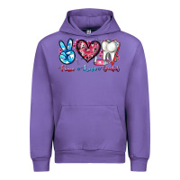Tulip peace love dental Urban Hoodie - AdoDesignShop