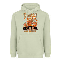Matcha Thankful grateful and Blessed black boy sneakers Heavyweight Hoodie - RanaPortraitStore