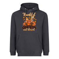Smoke Thankful grateful and Blessed black boy sneakers Heavyweight Hoodie - RanaPortraitStore
