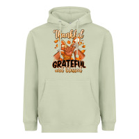 Matcha Thankful grateful and Blessed black baby girl Heavyweight Hoodie - RanaPortraitStore