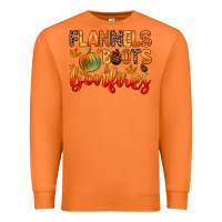 Carrot flannels boots and bonfires Premium Sweatshirt - Zillion Design Studio