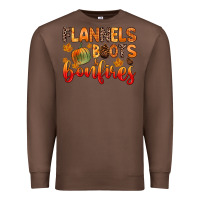 Chestnut flannels boots and bonfires Premium Sweatshirt - Zillion Design Studio