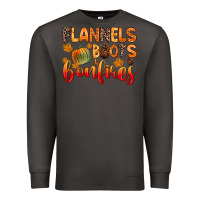 Smoke flannels boots and bonfires Premium Sweatshirt - Zillion Design Studio