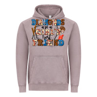 Vintage Zinc diamonds are a girl's best friend Vintage Hoodie - AdoDesignShop