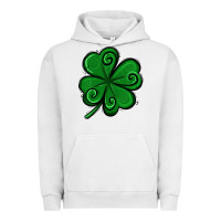 Pigment Lunar Rock St. Patrick's Day Shamrock Urban Hoodie - Jasminsmagicworld