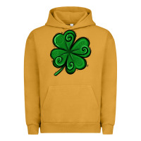 Pigment Peanut Butter St. Patrick's Day Shamrock Urban Hoodie - Jasminsmagicworld