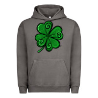 Pigment Tornado St. Patrick's Day Shamrock Urban Hoodie - Jasminsmagicworld