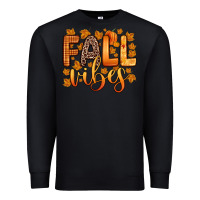 Black fall vibes Premium Sweatshirt - Zillion Design Studio