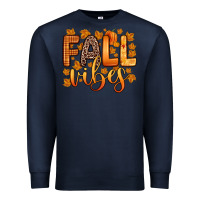 Navy fall vibes Premium Sweatshirt - Zillion Design Studio