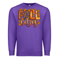 Purple fall vibes Premium Sweatshirt - Zillion Design Studio