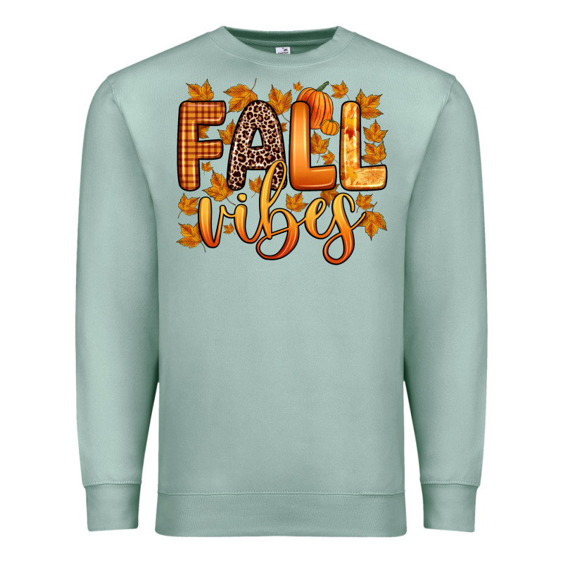 Fall Vibes Premium Sweatshirt by Zillion Design Studio | Teevron
