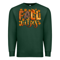 Sports Green fall vibes Premium Sweatshirt - Zillion Design Studio