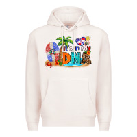 Pale Pink it's in my dna Premium Hoodie - AdoDesignShop