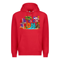Red it's in my dna Premium Hoodie - AdoDesignShop