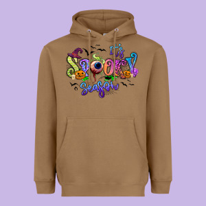 It's Spooky Season Heavyweight Hoodie Designed By Ranaportraitstore
